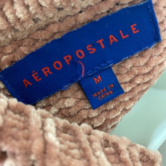 Aeropostale Rose Pink Medium Roundneck Sweater - Picture 4 of 7